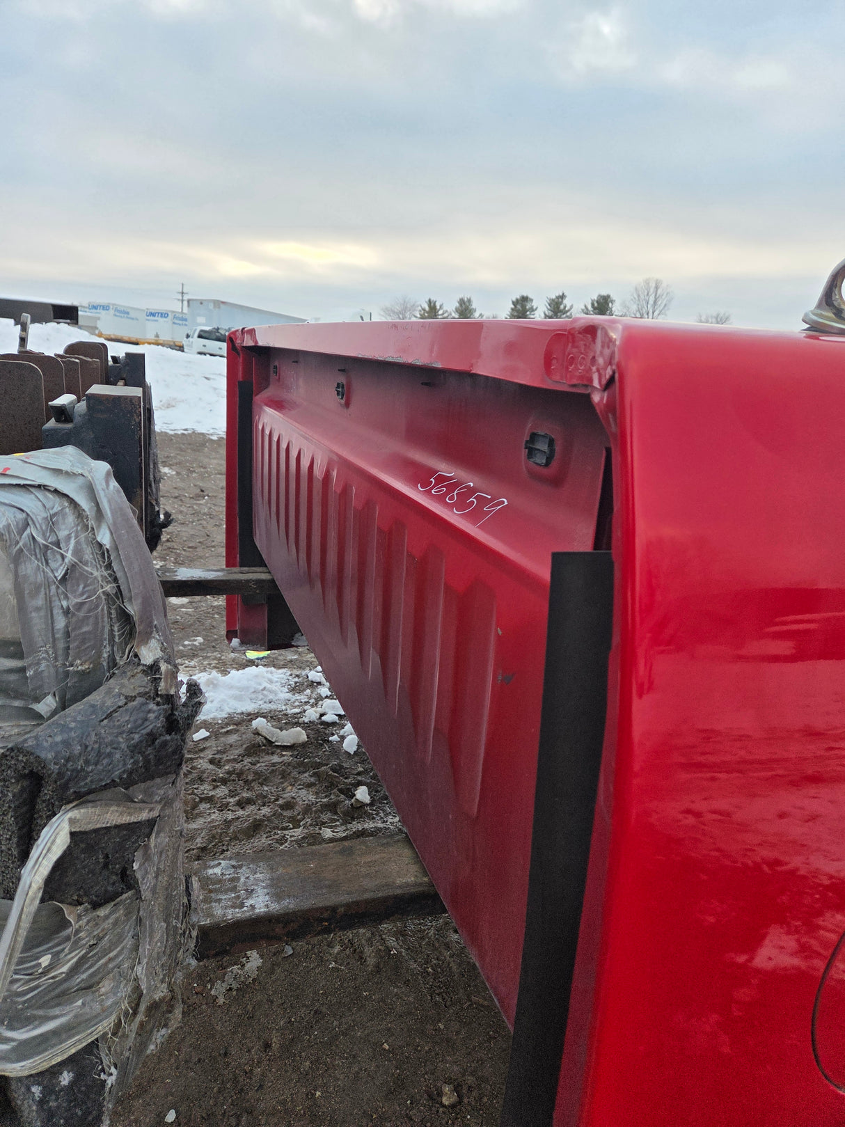 2007-2013 Chevrolet Silverado 1500 2500 3500 HD 6' 6" Short Truck Bed - Red