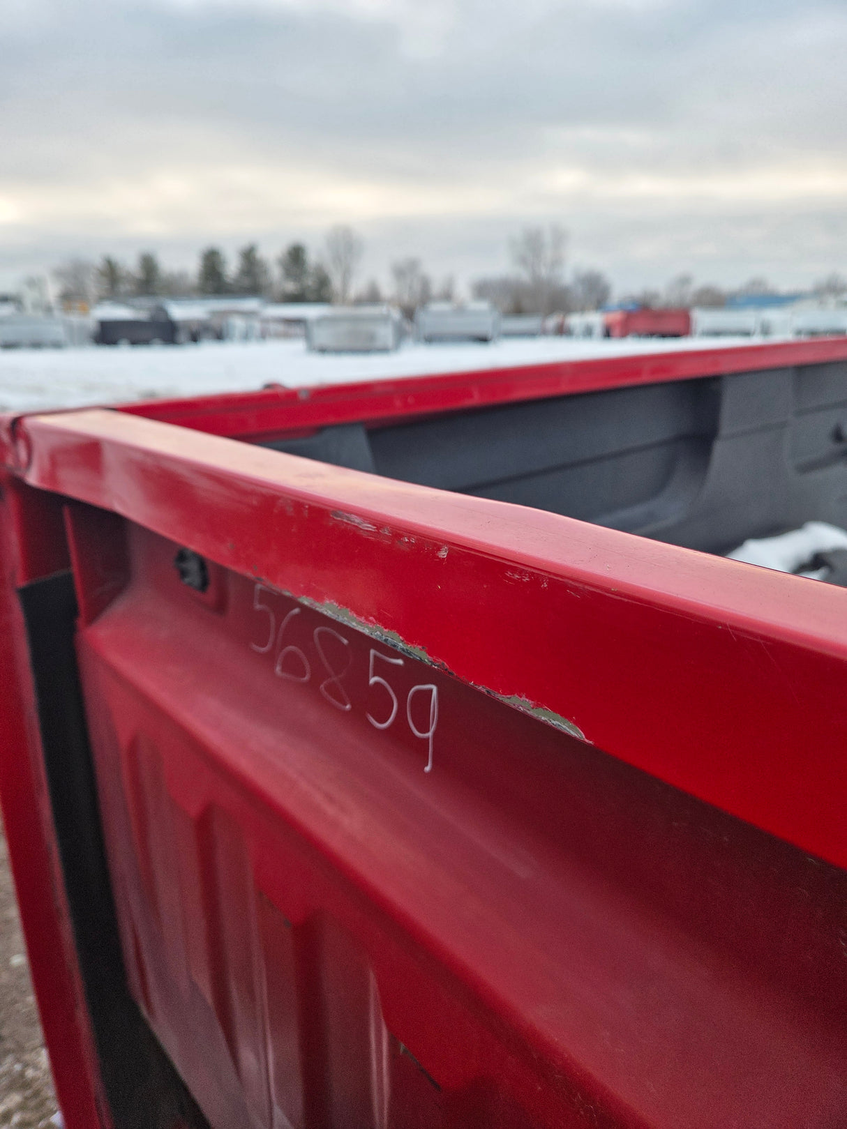 2007-2013 Chevrolet Silverado 1500 2500 3500 HD 6' 6" Short Truck Bed - Red