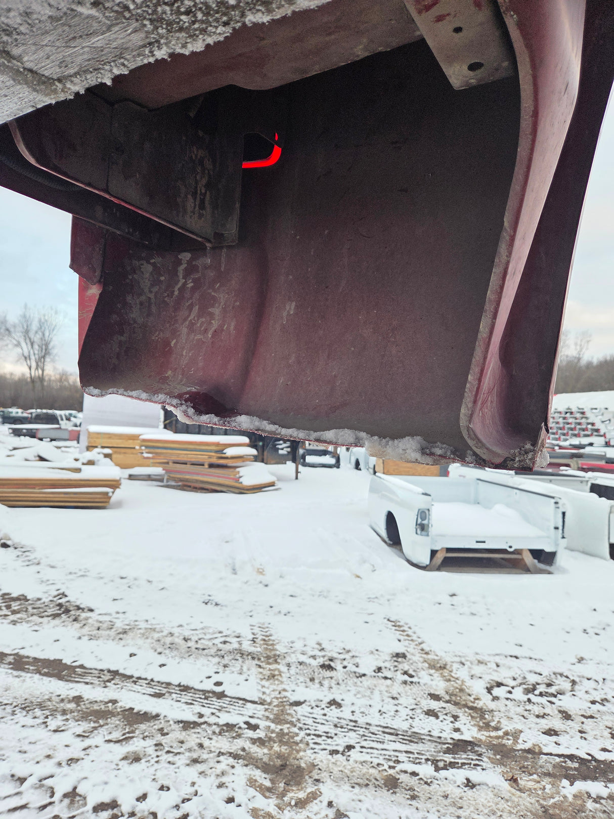 2007-2013 Chevrolet Silverado 1500 2500 3500 HD 6' 6" Short Truck Bed - Red