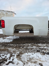 2007-2013 Chevrolet Silverado 1500 2500 3500 HD 6' 6" Short Truck Bed - Summit White