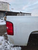 2007-2013 Chevrolet Silverado 1500 2500 3500 HD 6' 6" Short Truck Bed - Summit White