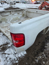 2007-2013 Chevrolet Silverado 1500 2500 3500 HD 6' 6" Short Truck Bed - Summit White