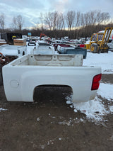 2007-2013 Chevrolet Silverado 1500 2500 3500 HD 6' 6" Short Truck Bed - Summit White