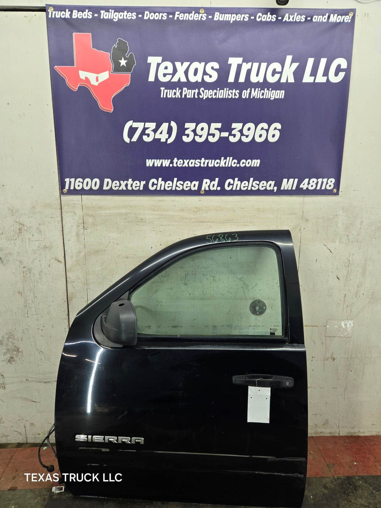 2007-2013 Chevrolet Silverado / GMC Sierra 1500 2500 3500 HD LH Front Driver Side Door