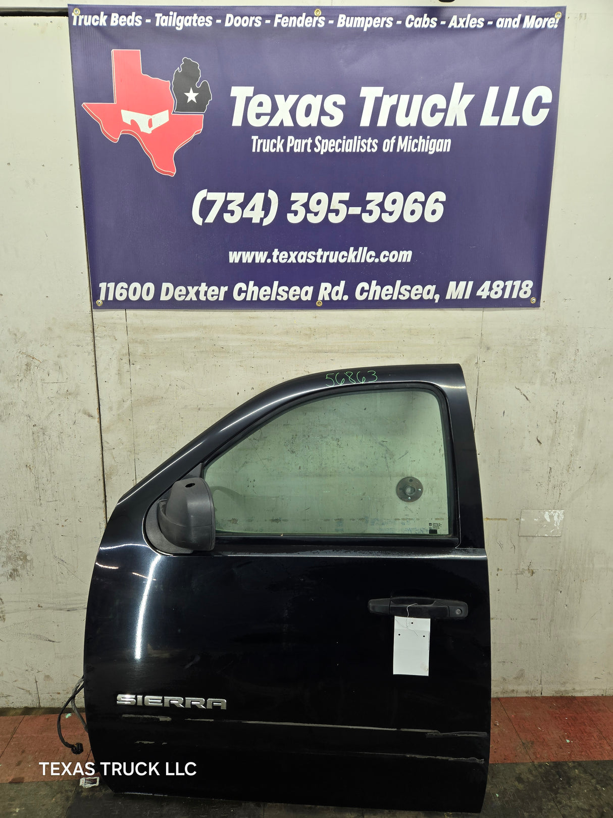 2007-2013 Chevrolet Silverado / GMC Sierra 1500 2500 3500 HD LH Front Driver Side Door