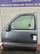 1999-2006 Chevrolet Silverado / GMC Sierra 1500 2500 3500 HD Driver Side Front Door LH - Grey