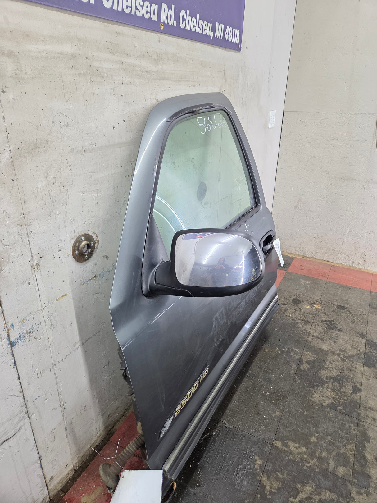 1999-2006 Chevrolet Silverado / GMC Sierra 1500 2500 3500 HD Driver Side Front Door LH - Grey