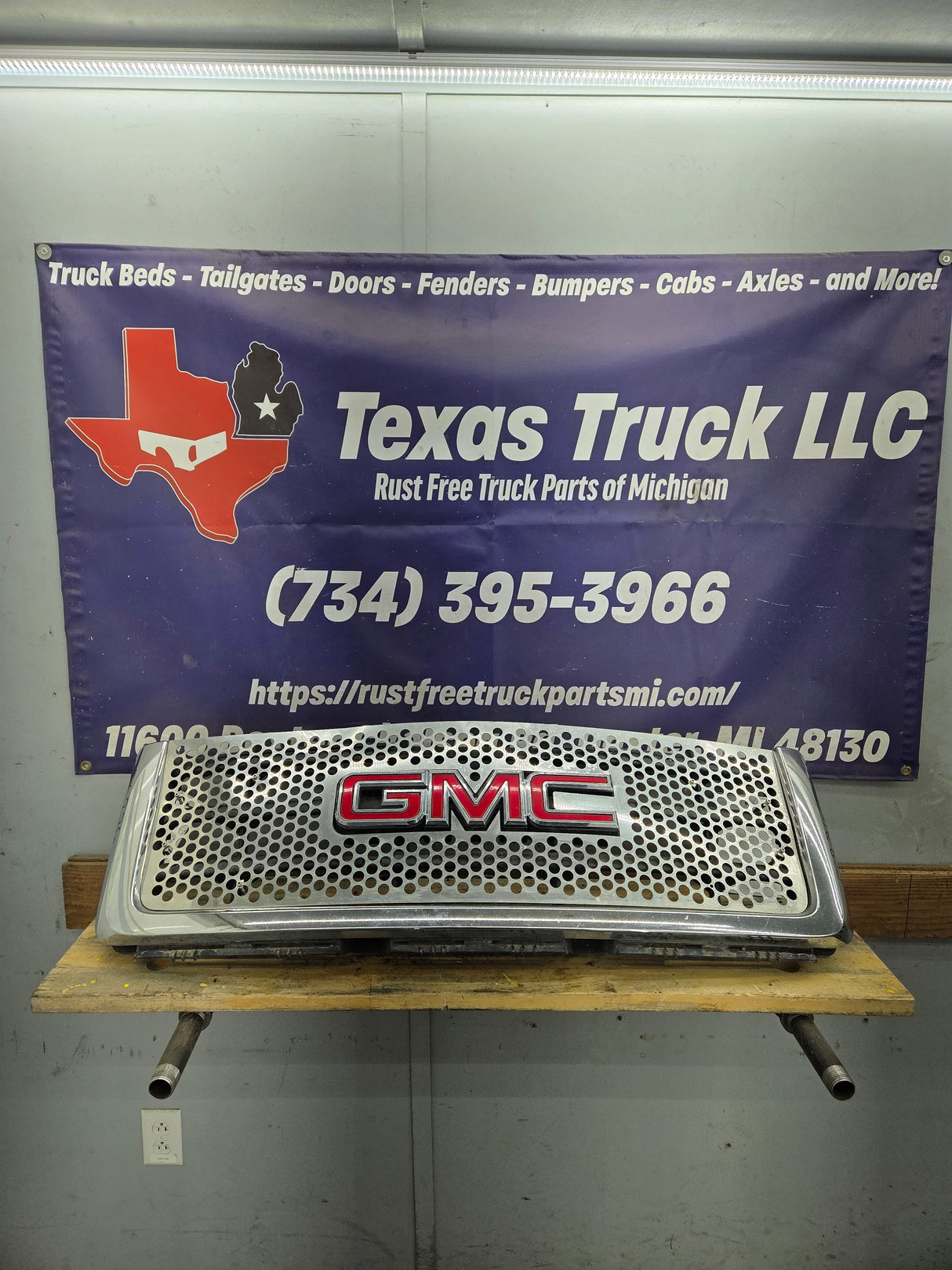2007-2013 GMC Sierra 1500 Chrome Grill