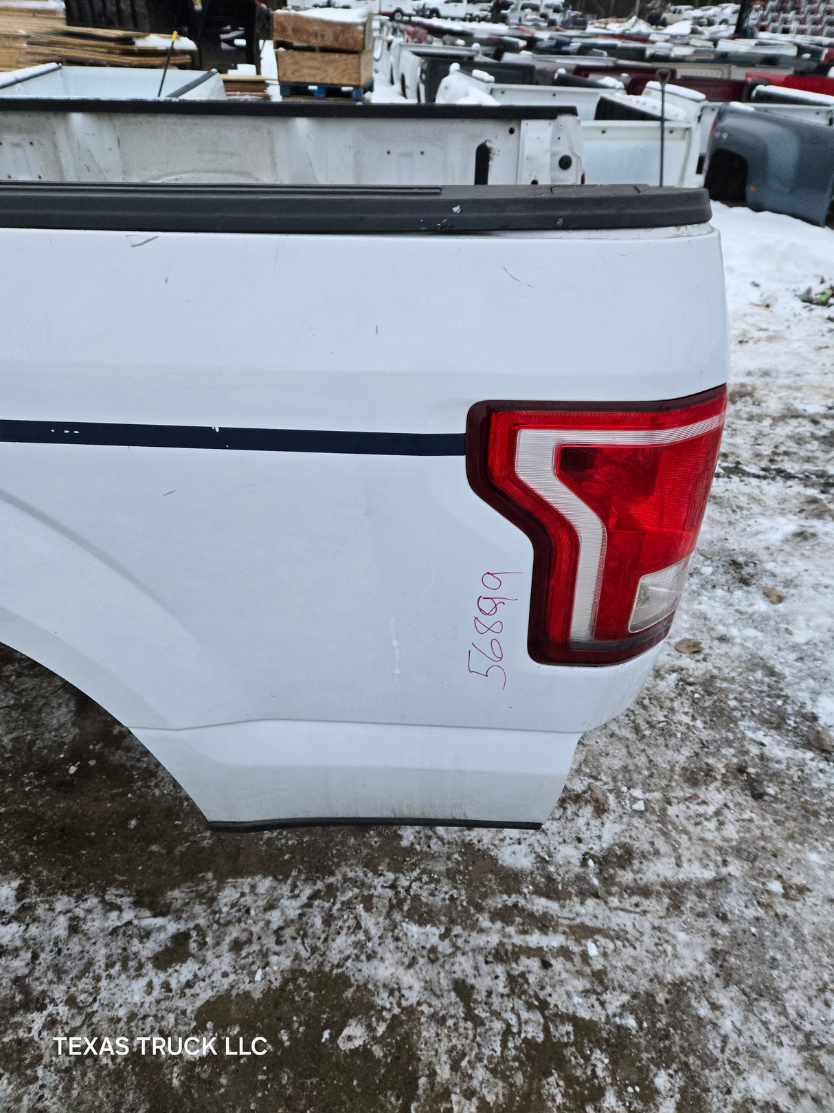 2015-2020 Ford F150 6' 6" Short Bed Without Wheel Lip Molding