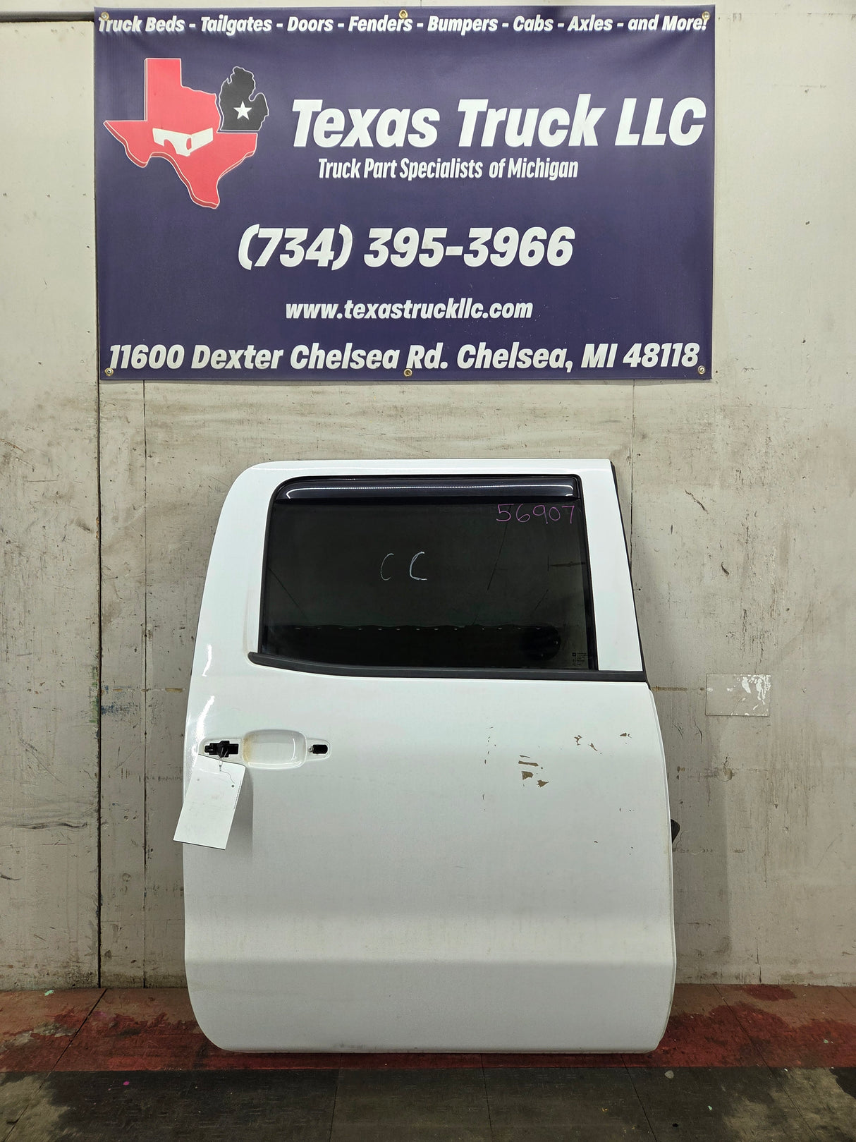 2014-2019 Chevrolet Silverado / GMC Sierra RH Rear Passenger Side Crew Cab Door 1500 2500 3500 HD