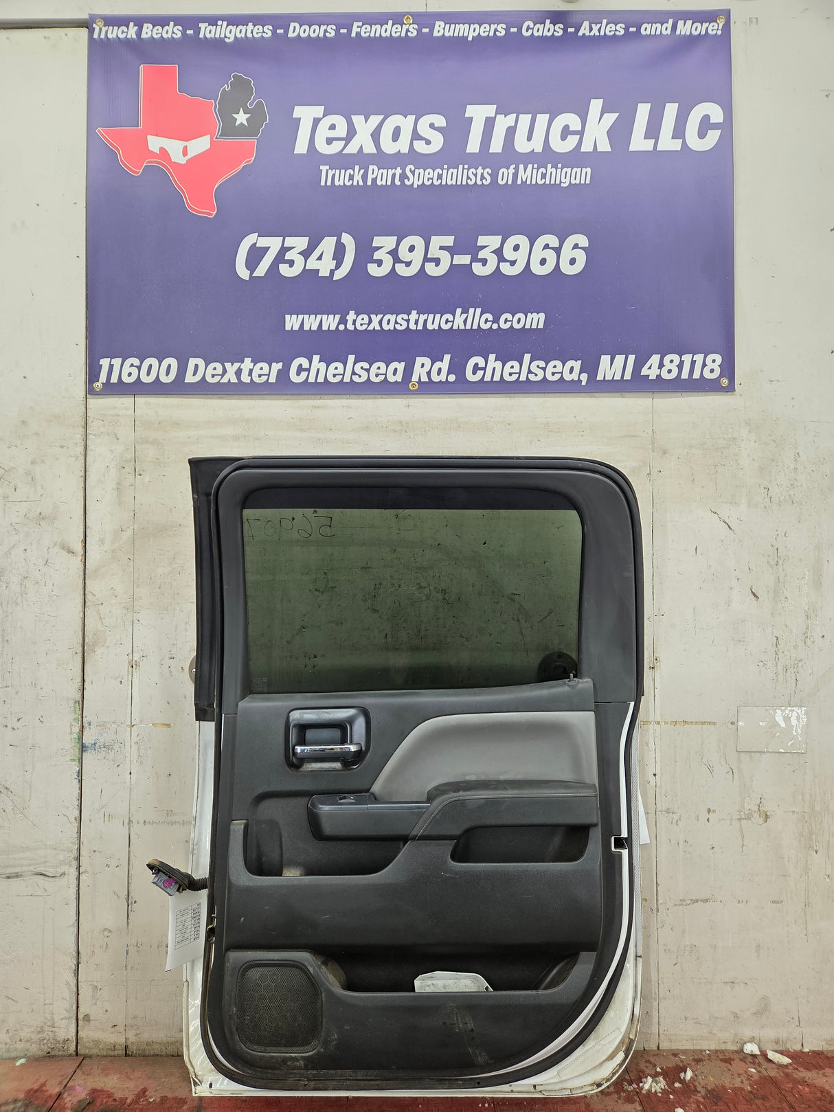 2014-2019 Chevrolet Silverado / GMC Sierra RH Rear Passenger Side Crew Cab Door 1500 2500 3500 HD