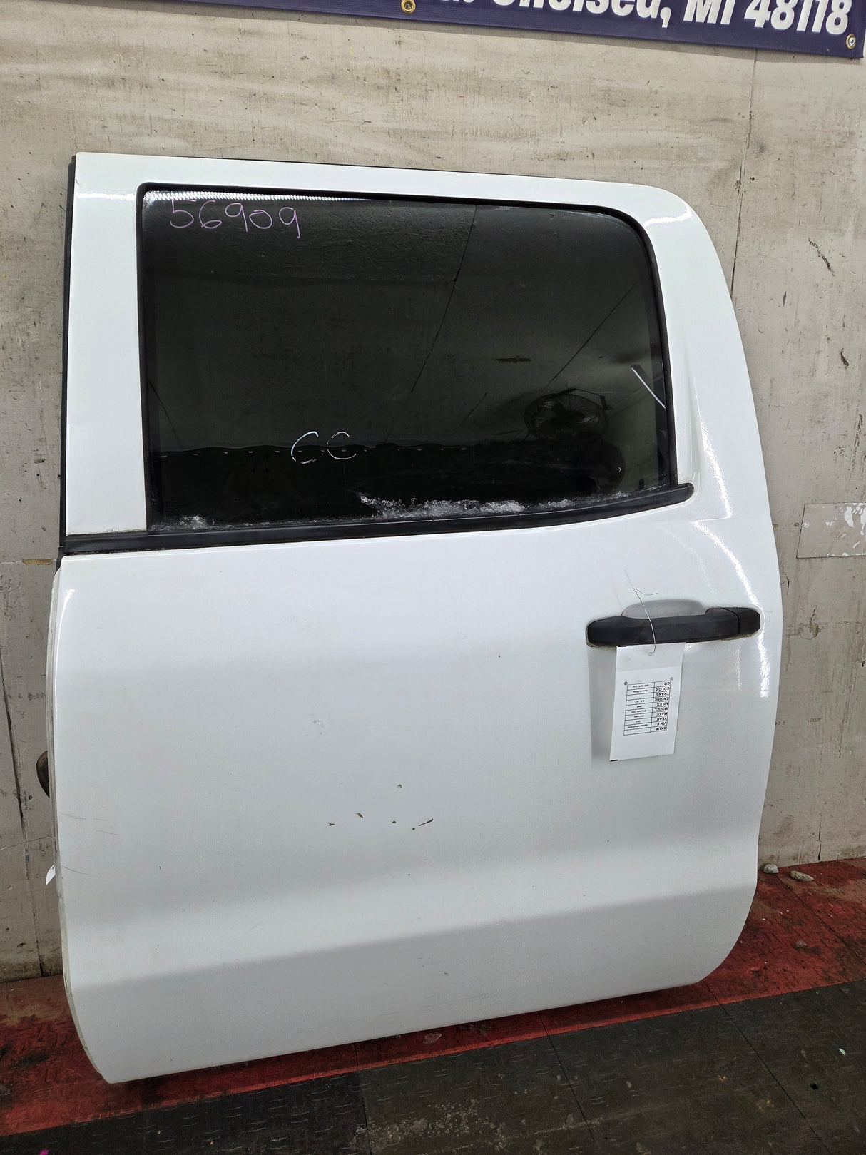2014-2019 Chevrolet Silverado / GMC Sierra LH Rear Driver Side Crew Cab Door 1500 2500 3500 HD