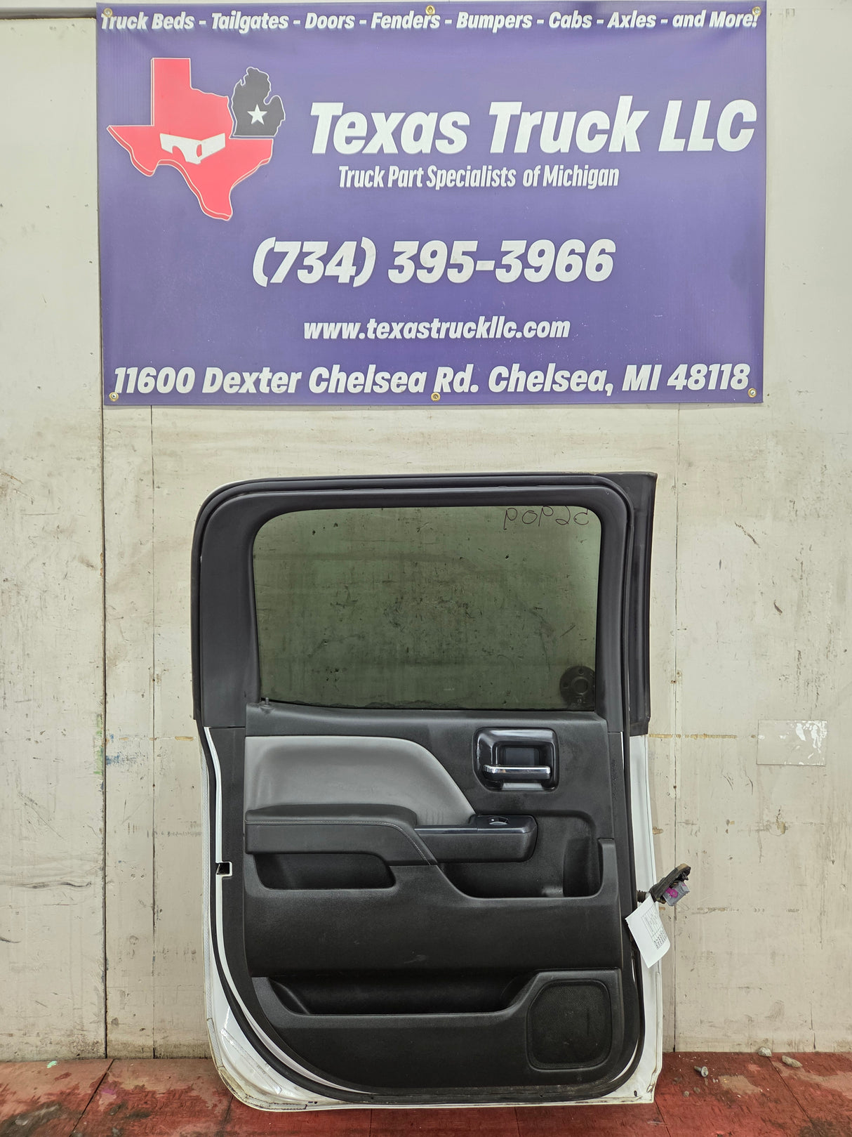 2014-2019 Chevrolet Silverado / GMC Sierra LH Rear Driver Side Crew Cab Door 1500 2500 3500 HD