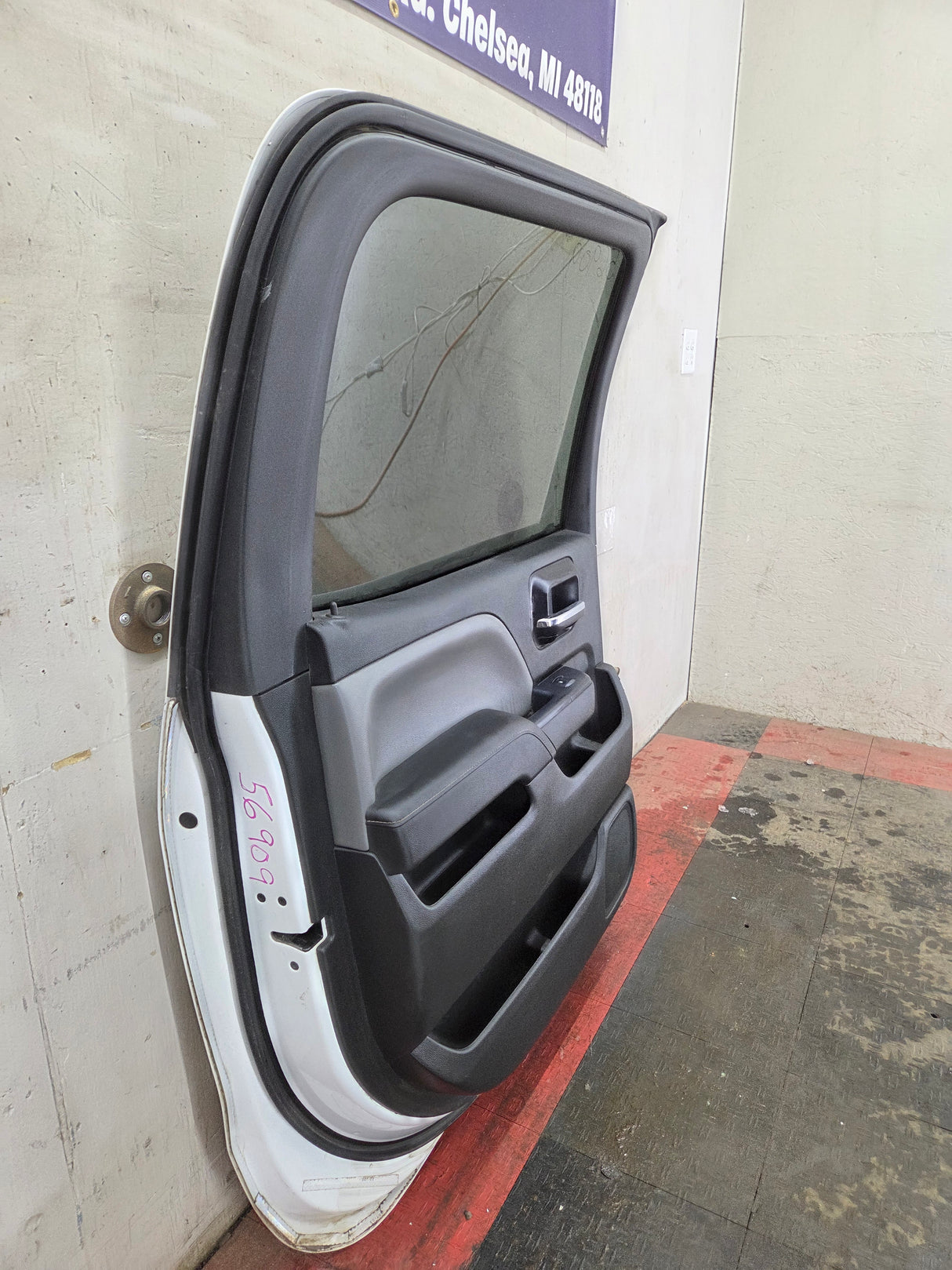 2014-2019 Chevrolet Silverado / GMC Sierra LH Rear Driver Side Crew Cab Door 1500 2500 3500 HD