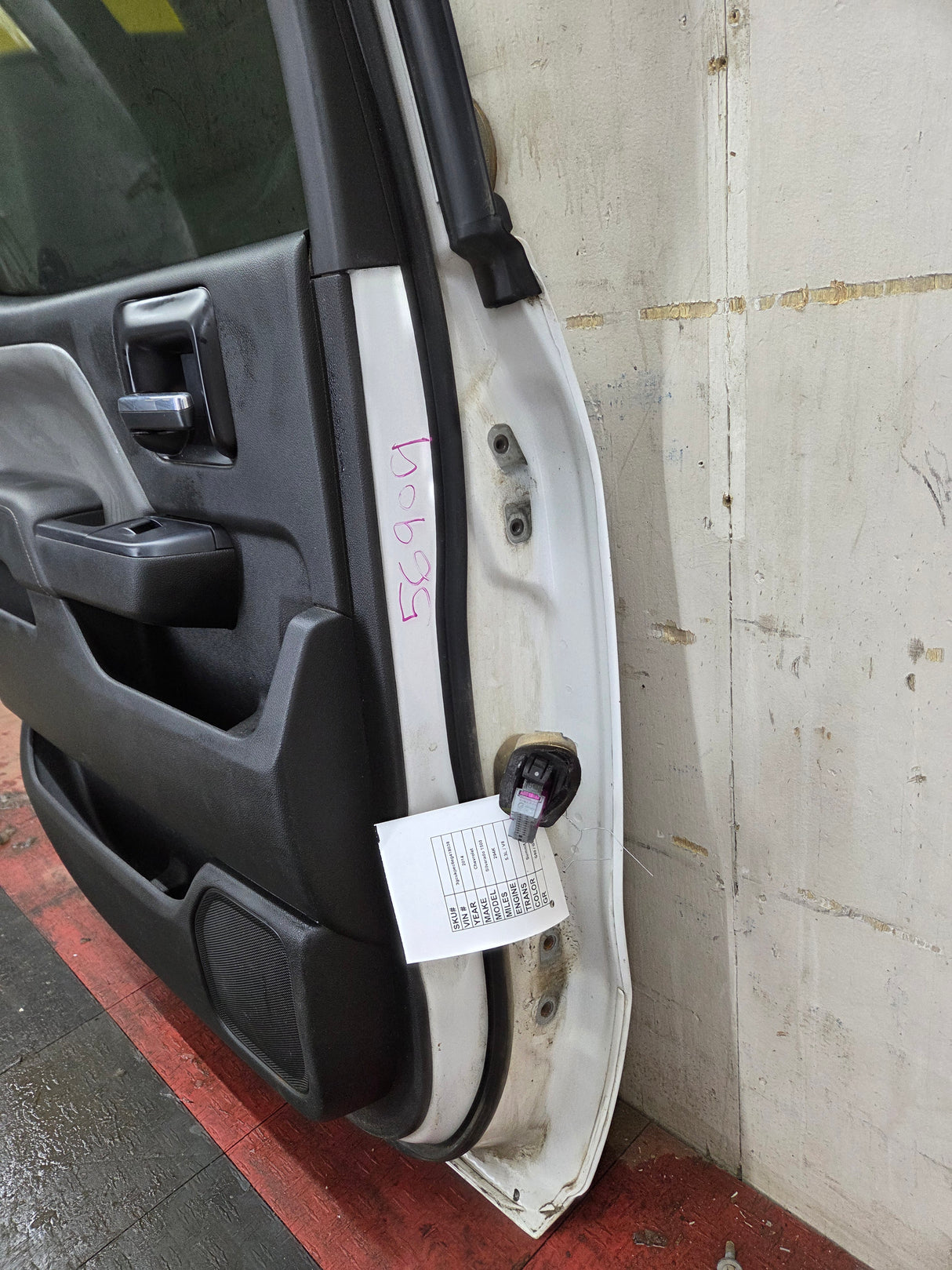 2014-2019 Chevrolet Silverado / GMC Sierra LH Rear Driver Side Crew Cab Door 1500 2500 3500 HD