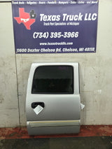 1999-2006 Chevrolet Silverado / GMC Sierra 1500 2500 3500 HD Rear Passenger side Crew Cab rear door RH - Fine Silver Birch Metallic