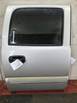 1999-2006 Chevrolet Silverado / GMC Sierra 1500 2500 3500 HD Rear Passenger side Crew Cab rear door RH - Fine Silver Birch Metallic