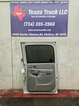 1999-2006 Chevrolet Silverado / GMC Sierra 1500 2500 3500 HD Rear Passenger side Crew Cab rear door RH - Fine Silver Birch Metallic