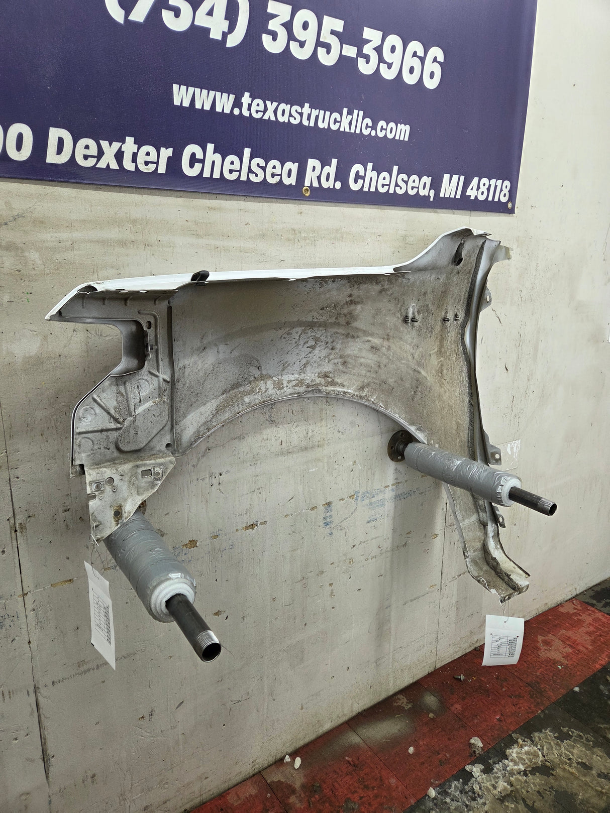 2015-2020 Ford F150 RH Passenger Fender - Oxford White