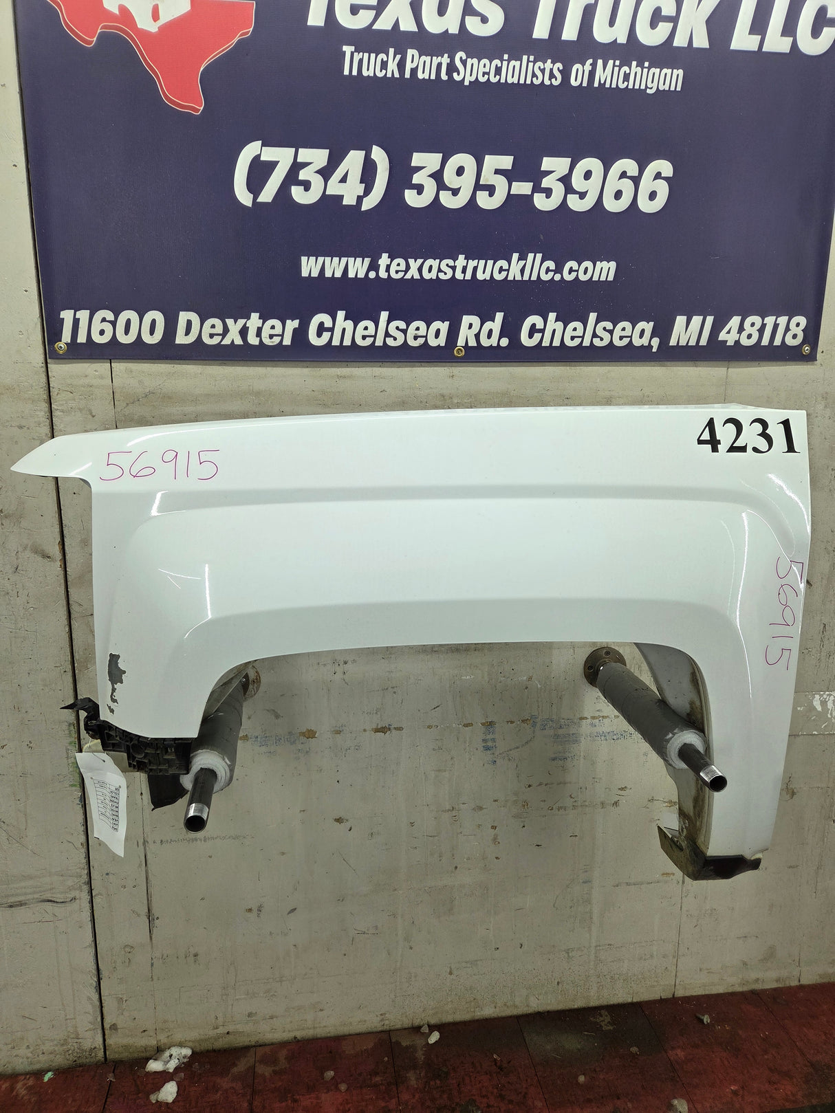 2014-2019 Chevrolet Silverado Passenger Side Front RH Fender 1500 2500 3500 HD