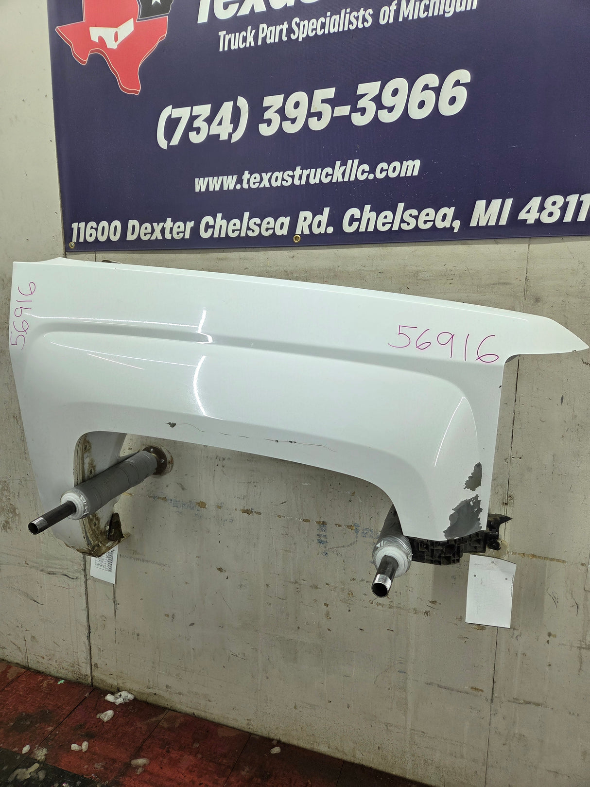 2014-2019 Chevrolet Silverado Passenger Side Front RH Fender 1500 2500 3500 HD