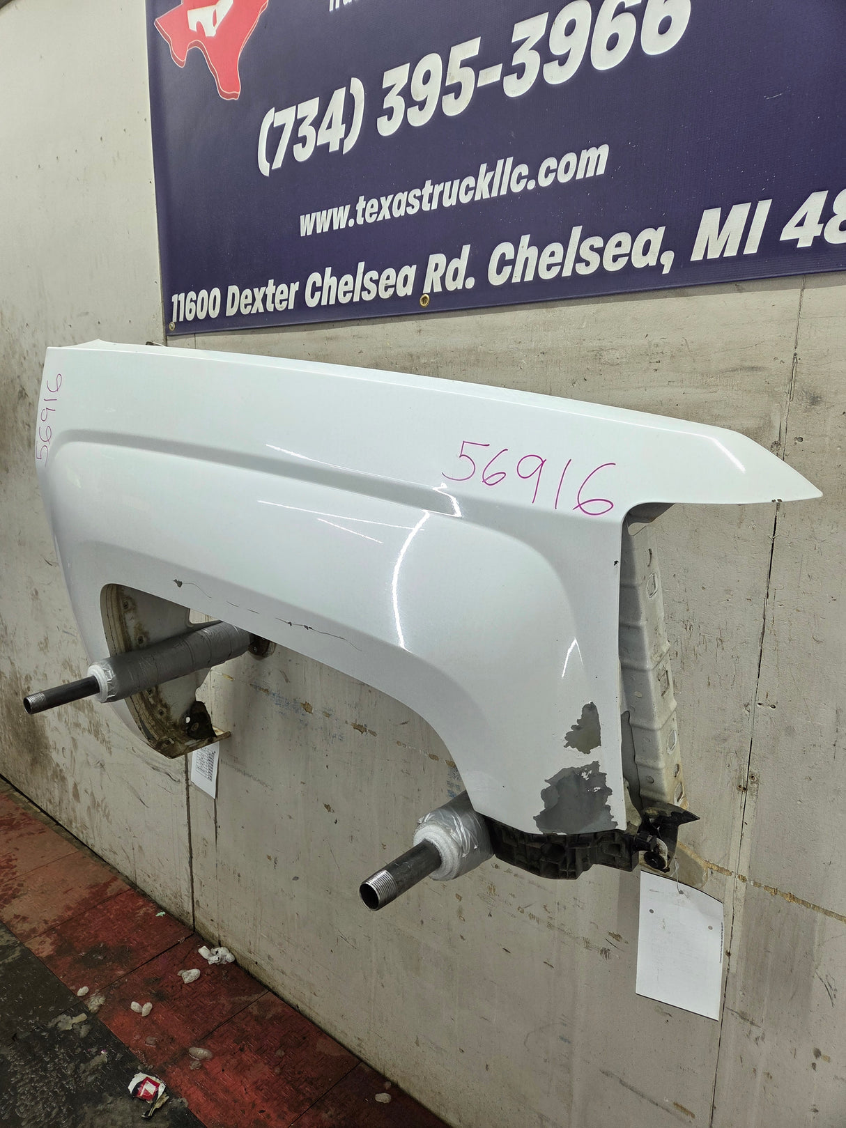 2014-2019 Chevrolet Silverado Passenger Side Front RH Fender 1500 2500 3500 HD