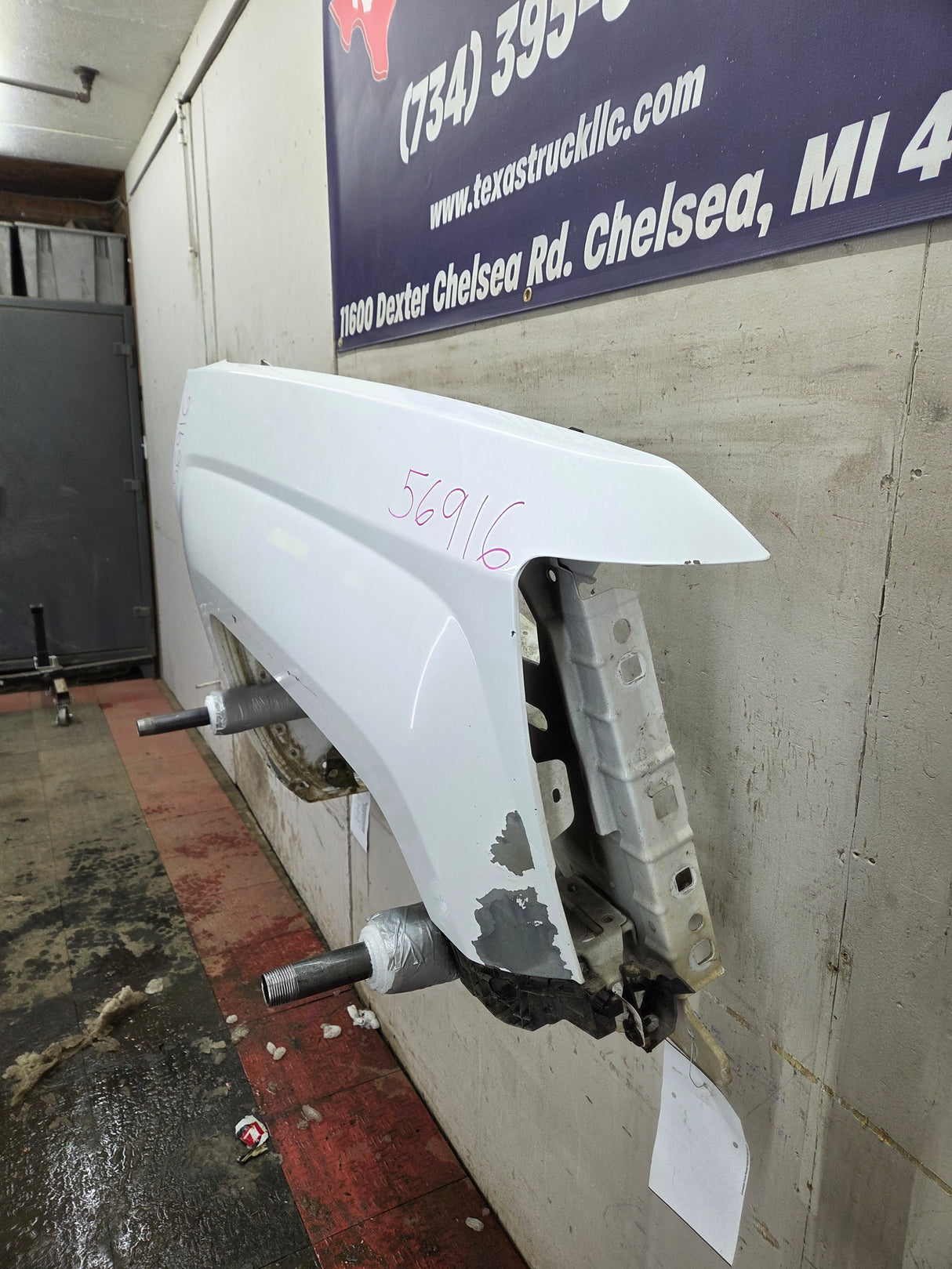 2014-2019 Chevrolet Silverado Passenger Side Front RH Fender 1500 2500 3500 HD