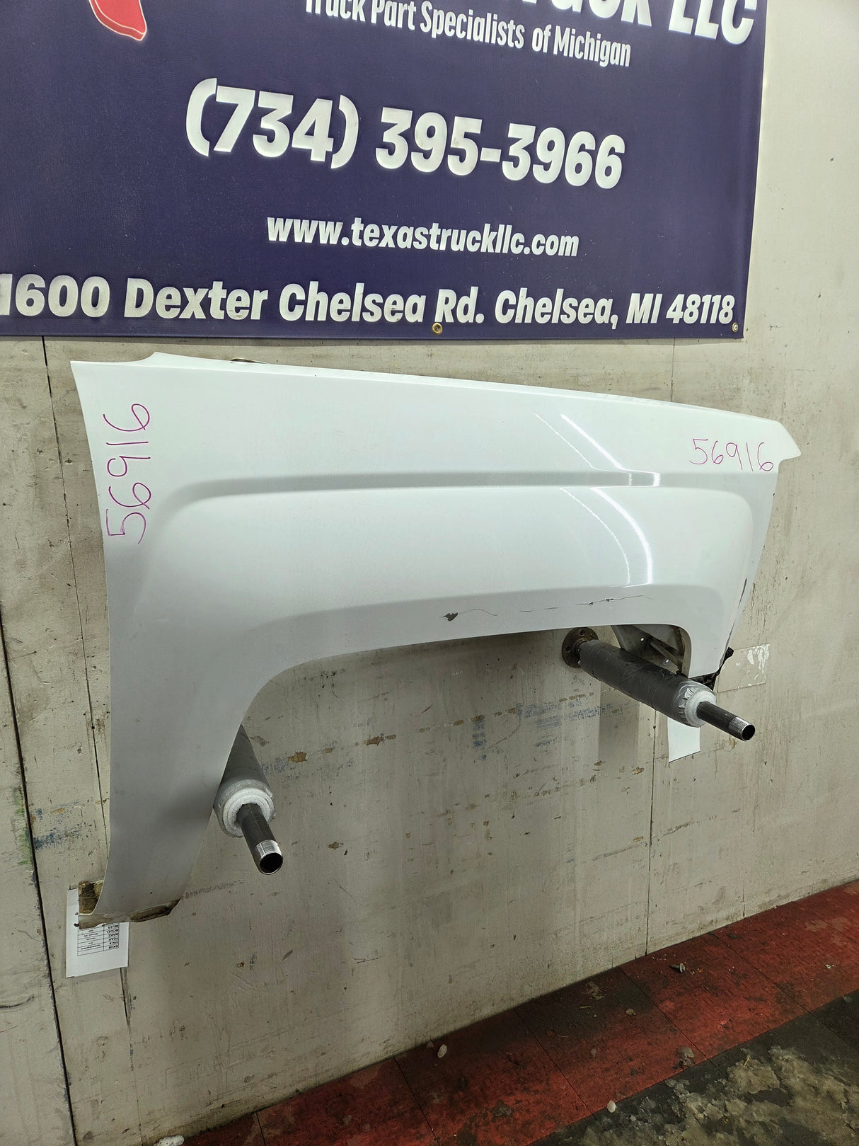 2014-2019 Chevrolet Silverado Passenger Side Front RH Fender 1500 2500 3500 HD