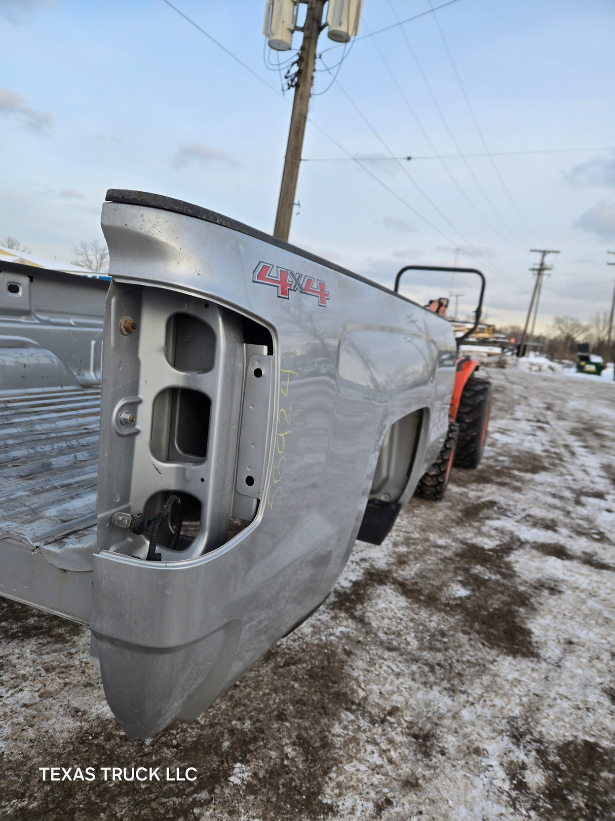 2014-2019 Chevrolet Silverado 1500 2500HD 3500 HD 8' Long Truck Bed