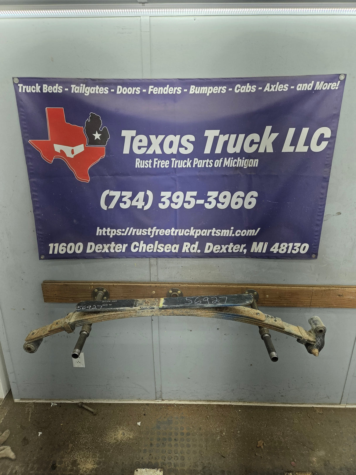 1999-2007 Ford F250 F350 Super Duty Rear Leaf Spring - 1