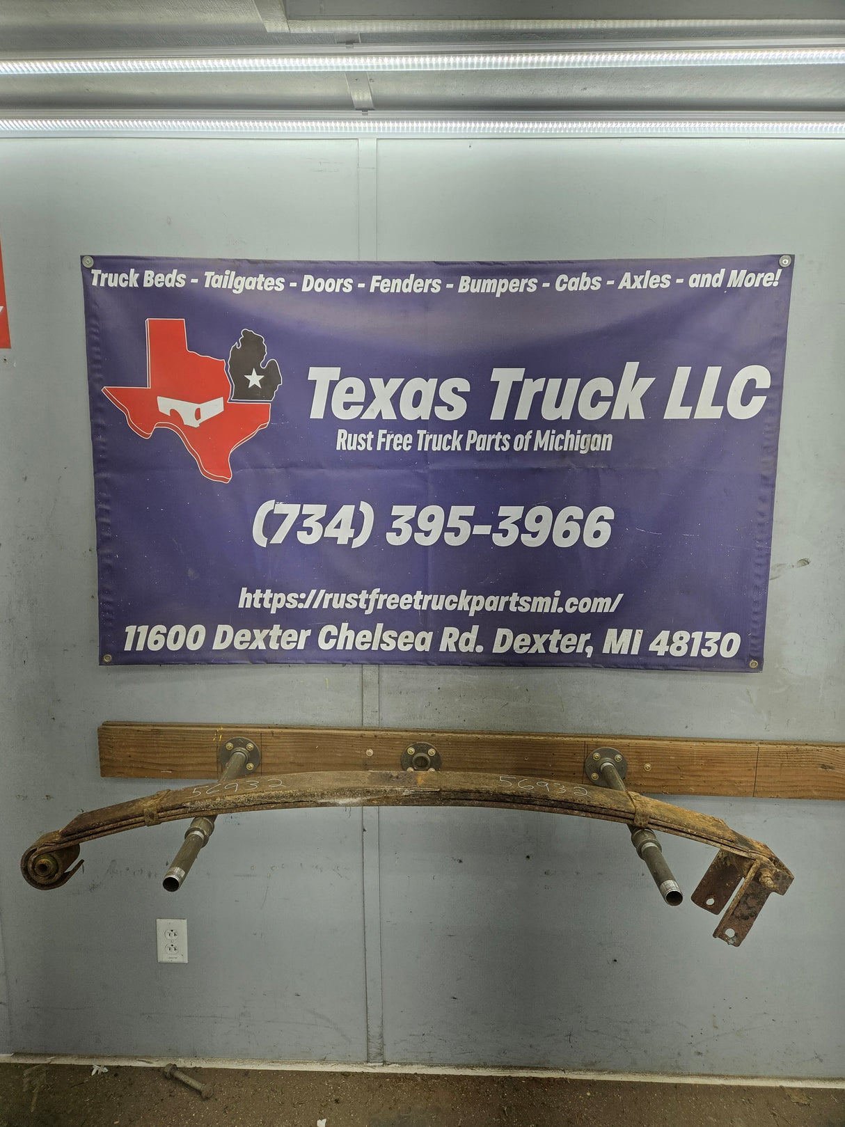 1999-2004 Ford F250 F350 Super Duty Excursion Front Leaf Spring