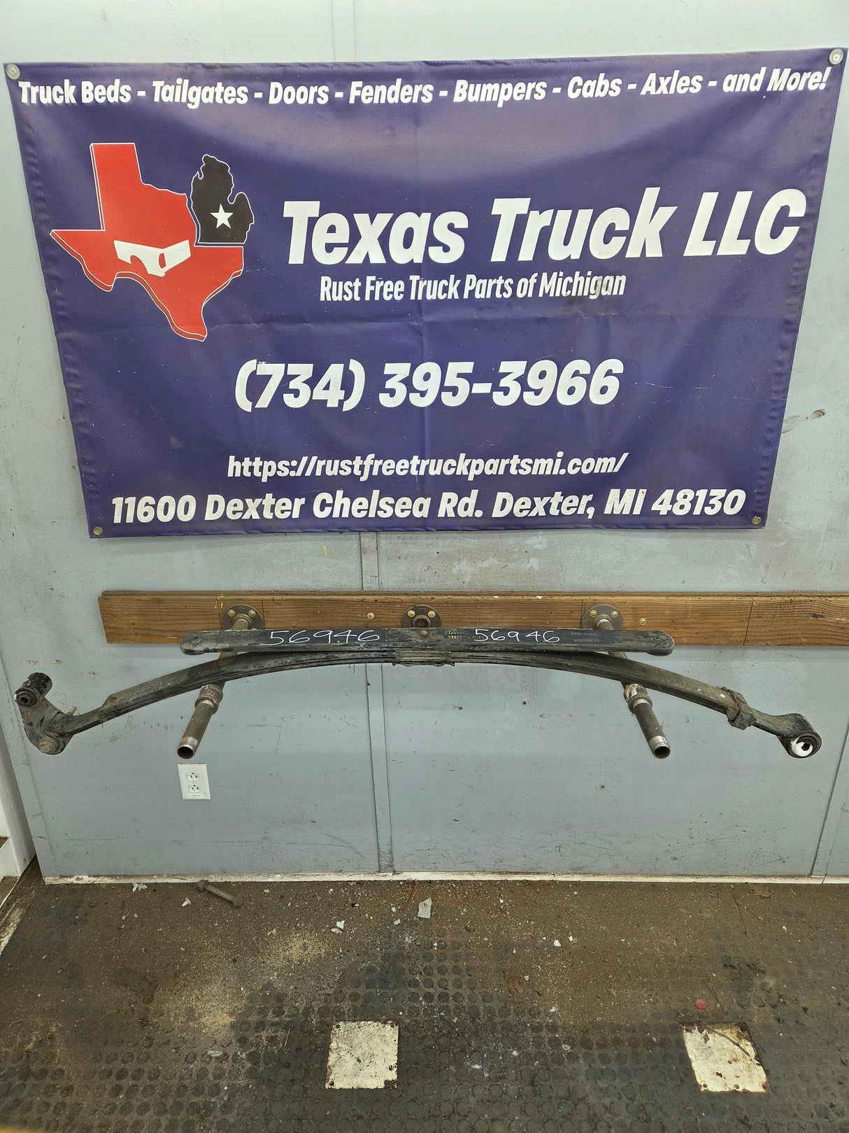 2007-2013 Chevrolet Silverado / GMC Sierra 1500 Rear Leaf Spring - 1