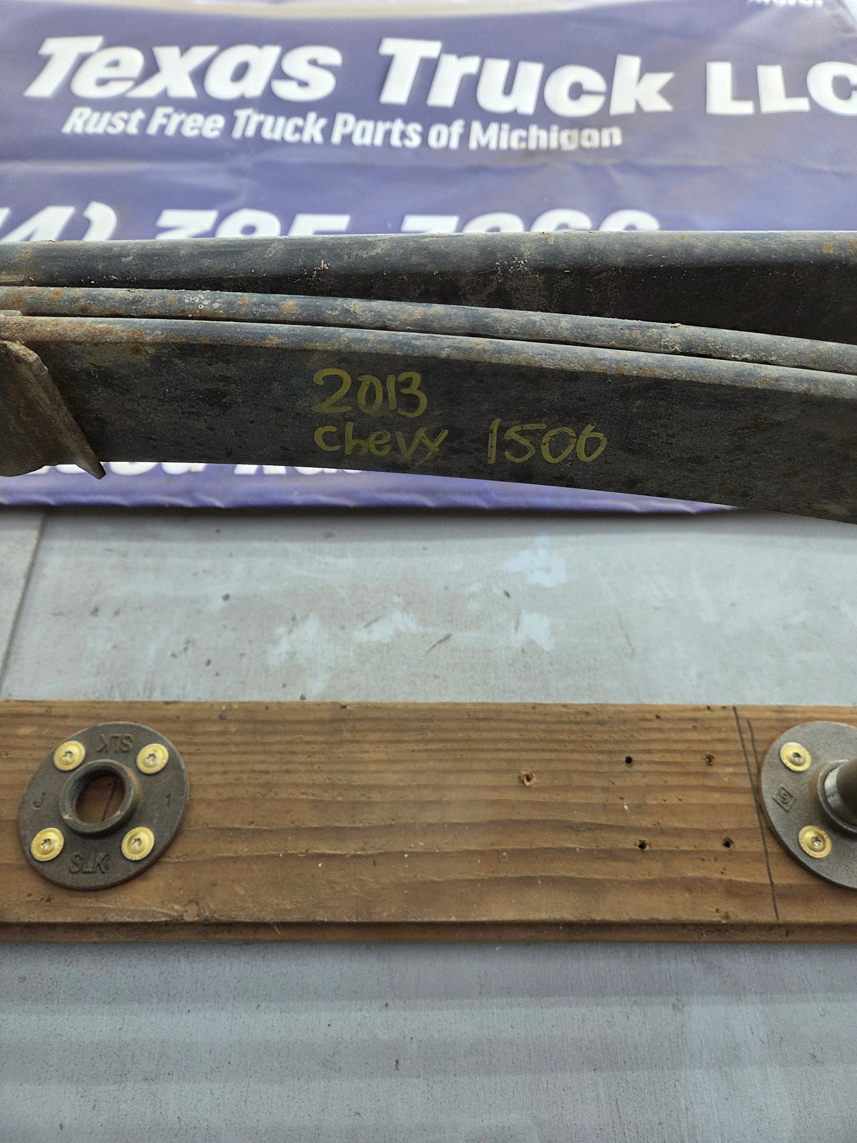 2007-2013 Chevrolet Silverado / GMC Sierra 1500 Rear Leaf Spring - 1