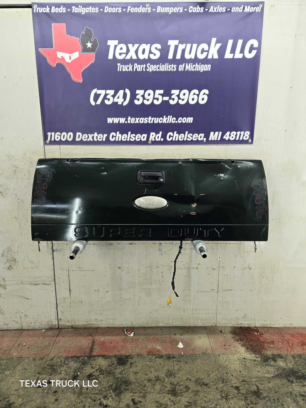 2008-2016 Ford Super Duty Tailgate F250 F350 F450 F550 - Dark Green