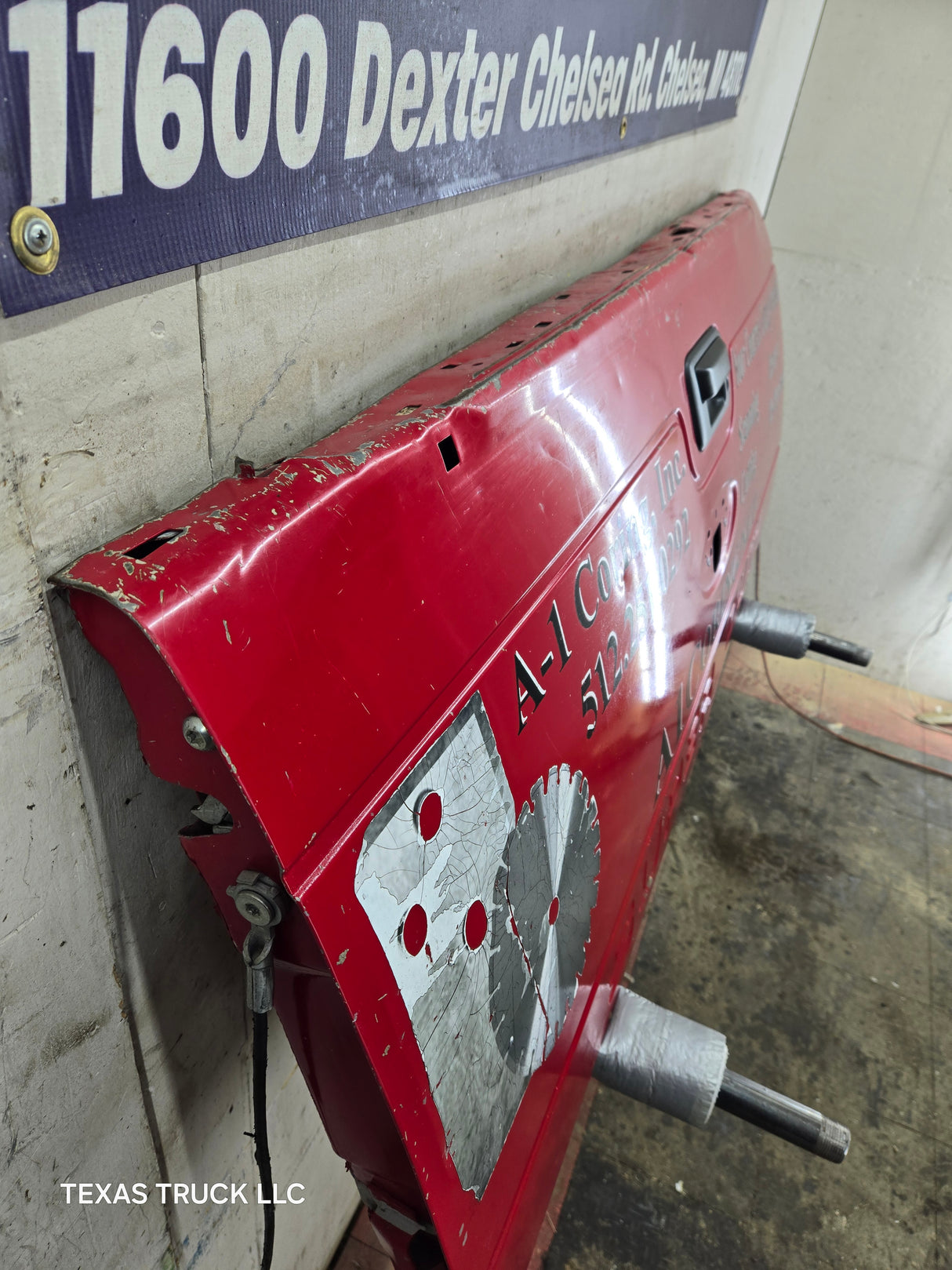 2008-2016 Ford Super Duty Tailgate F250 F350 F450 F550 - Red