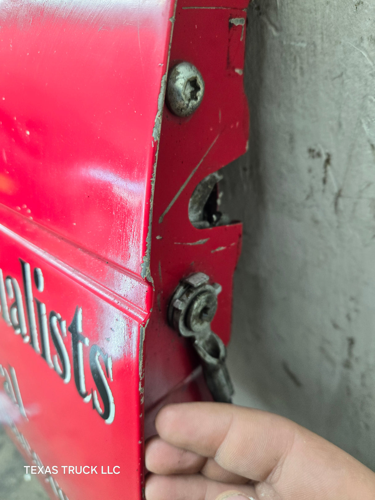 2008-2016 Ford Super Duty Tailgate F250 F350 F450 F550 - Red