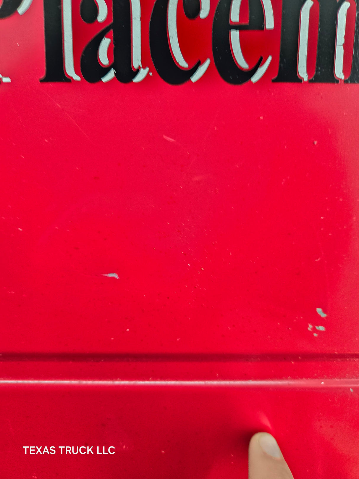 2008-2016 Ford Super Duty Tailgate F250 F350 F450 F550 - Red