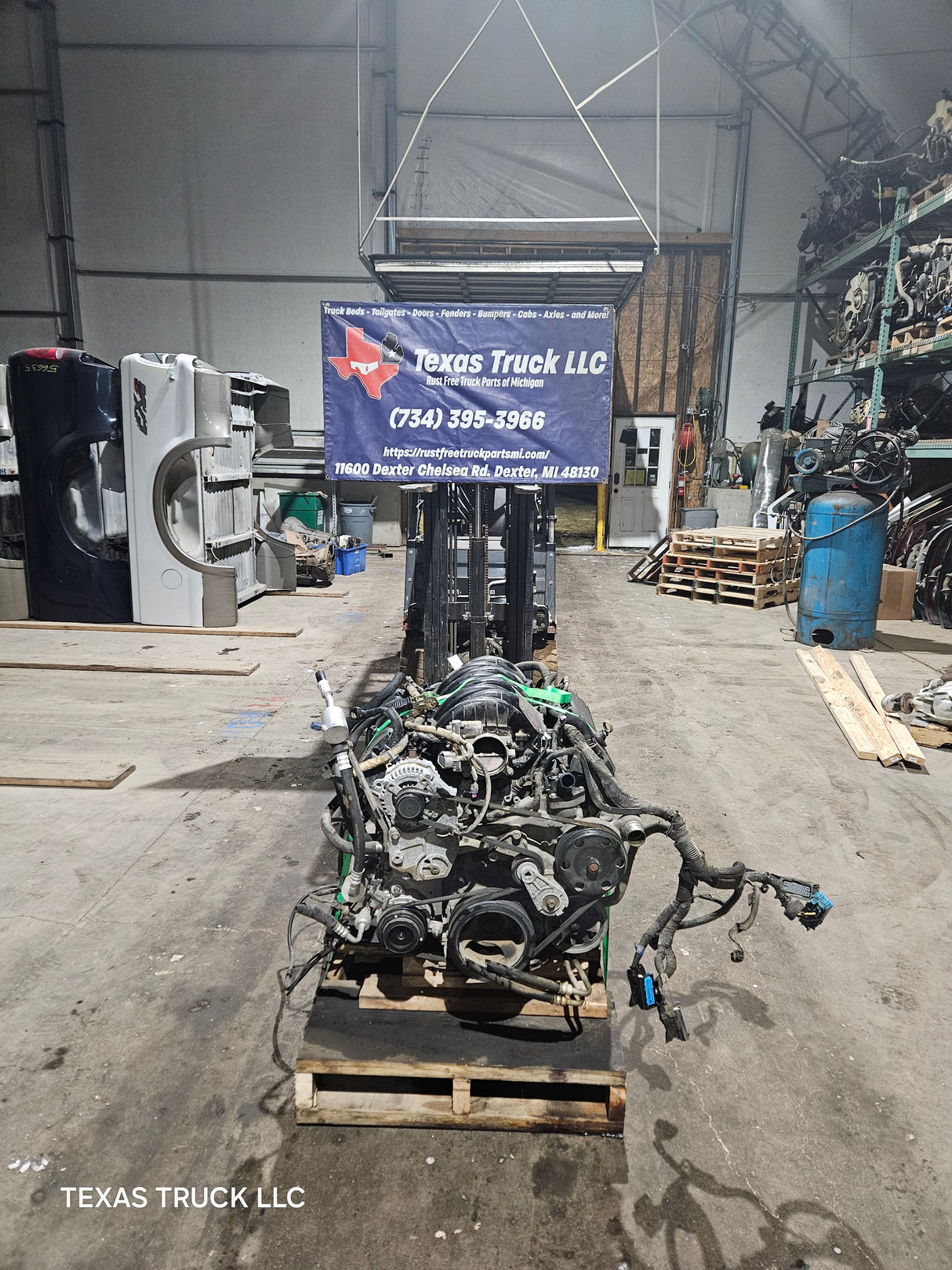 2014 Chevrolet GMC 1500 5.3L Aluminum Block Engine LS Vortec Gas Engine Ran Knocked