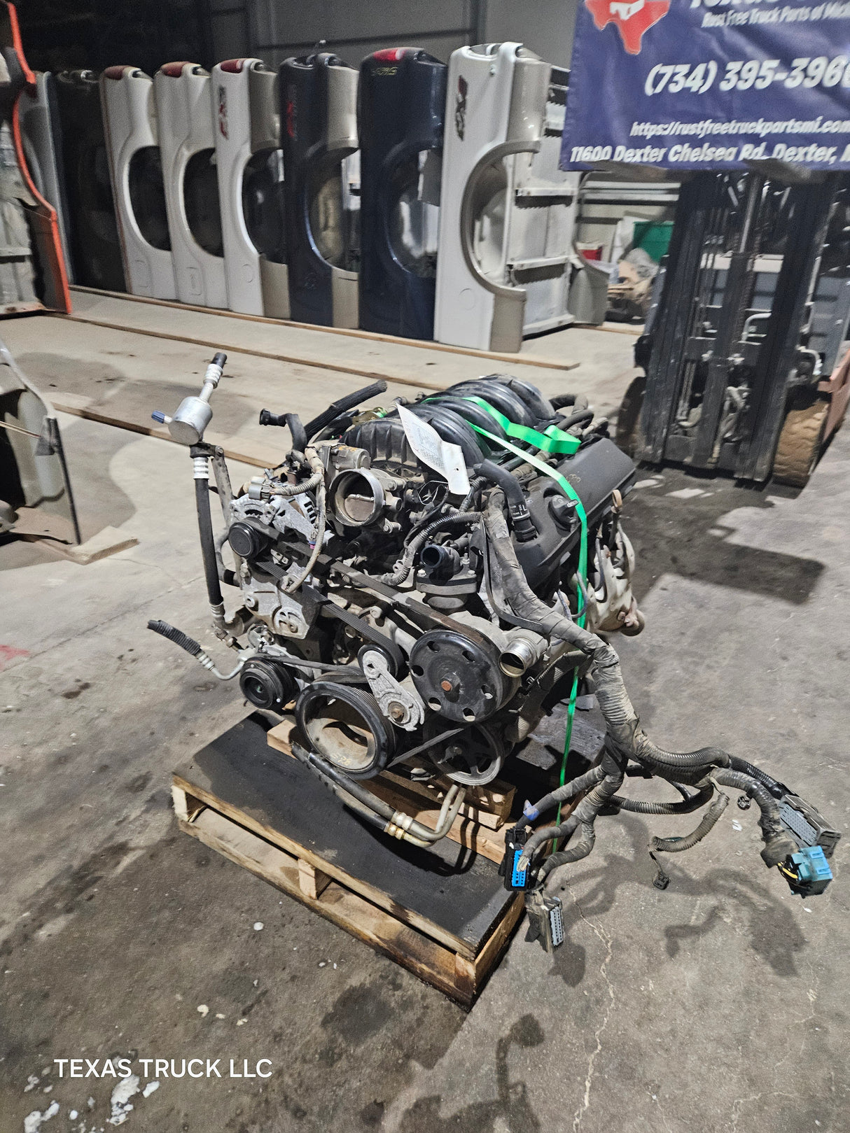 2014 Chevrolet GMC 1500 5.3L Aluminum Block Engine LS Vortec Gas Engine Ran Knocked