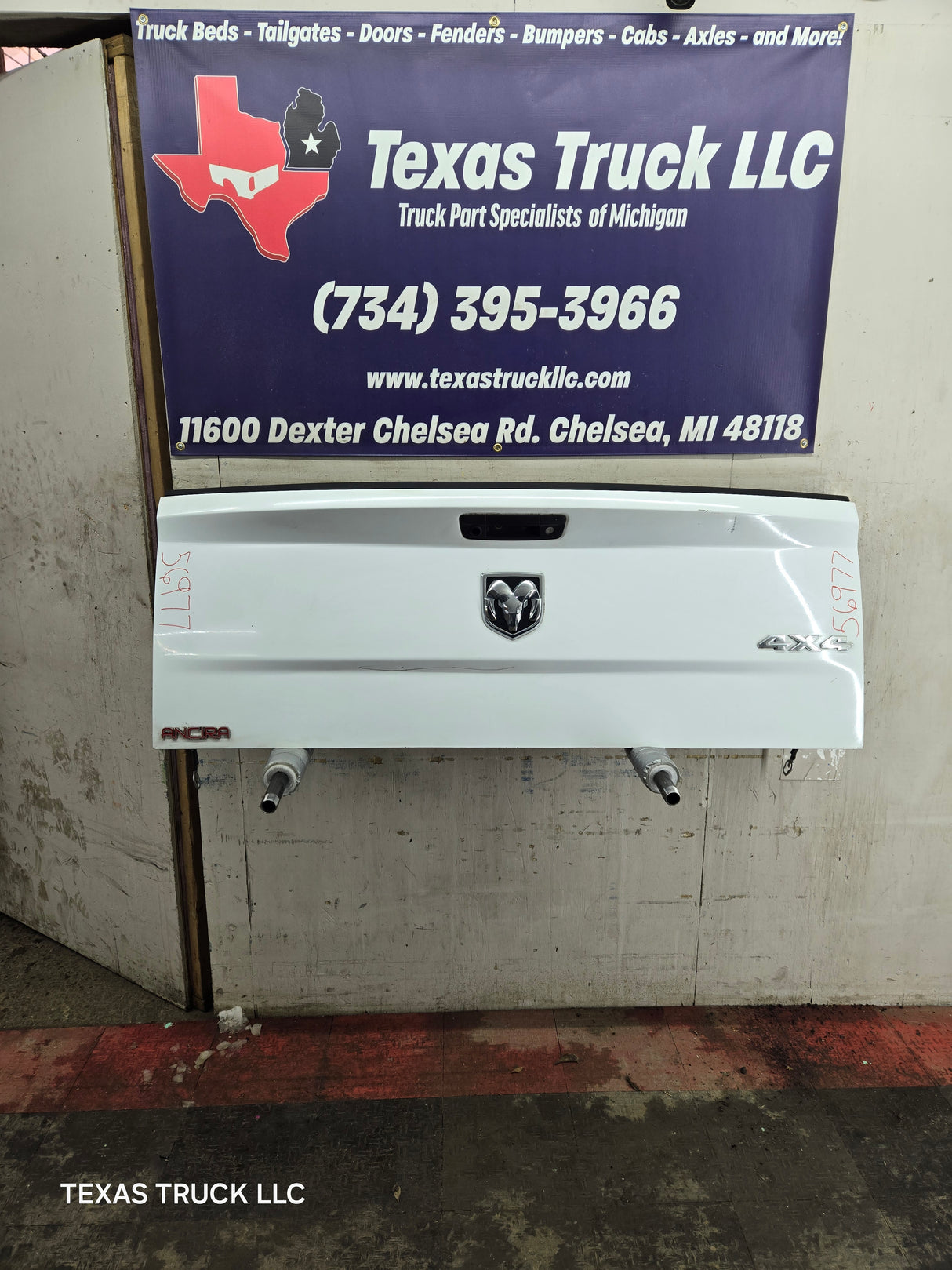 2009-2018 Dodge Ram 4th Gen 1500 2500 3500 Tailgate