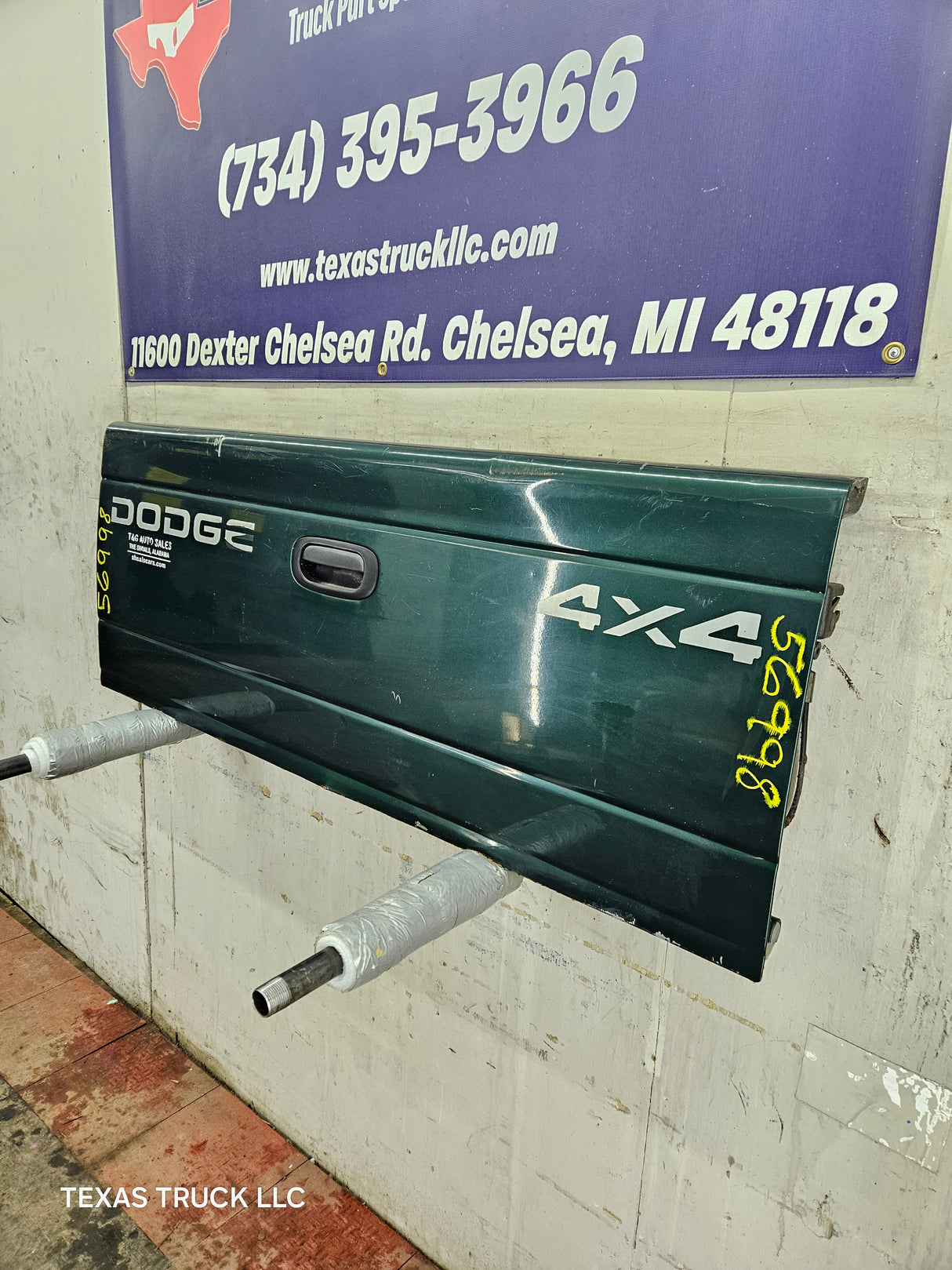 1994-2002 Dodge Ram 1500 2500 3500 2nd Gen Truck Tailgate