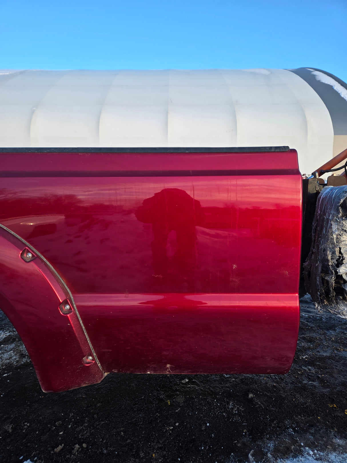 2011-2016 Ford F250 F350 Super Duty 8' Long Bed Truck Bed - Ruby Red