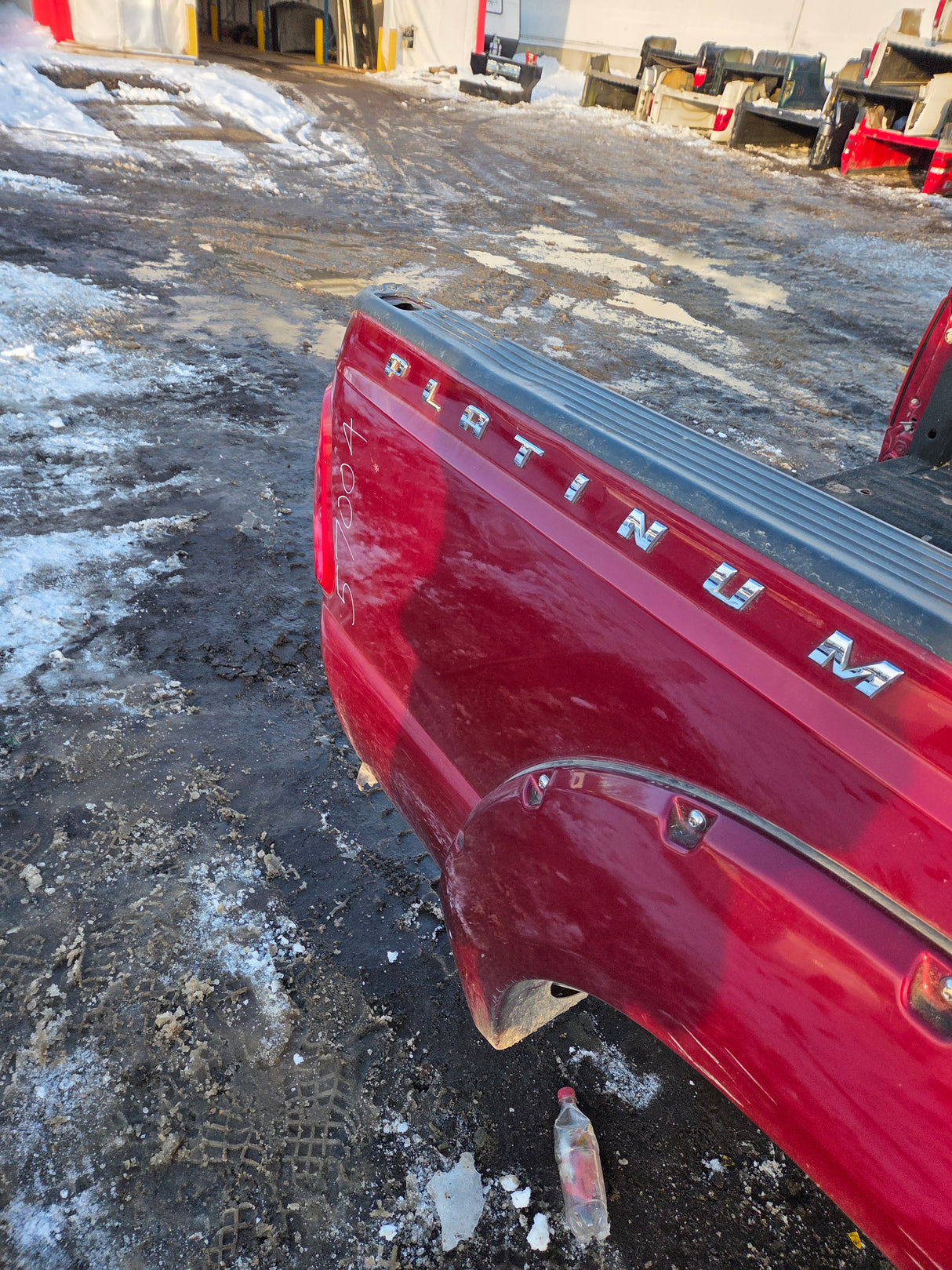 2011-2016 Ford F250 F350 Super Duty 8' Long Bed Truck Bed - Ruby Red