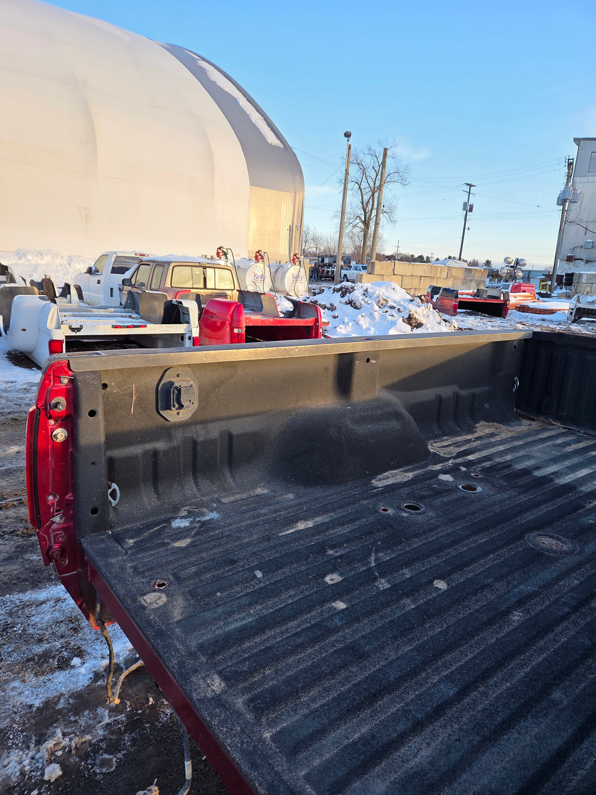 2011-2016 Ford F250 F350 Super Duty 8' Long Bed Truck Bed - Ruby Red