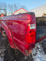 2011-2016 Ford F250 F350 Super Duty 8' Long Bed Truck Bed - Ruby Red