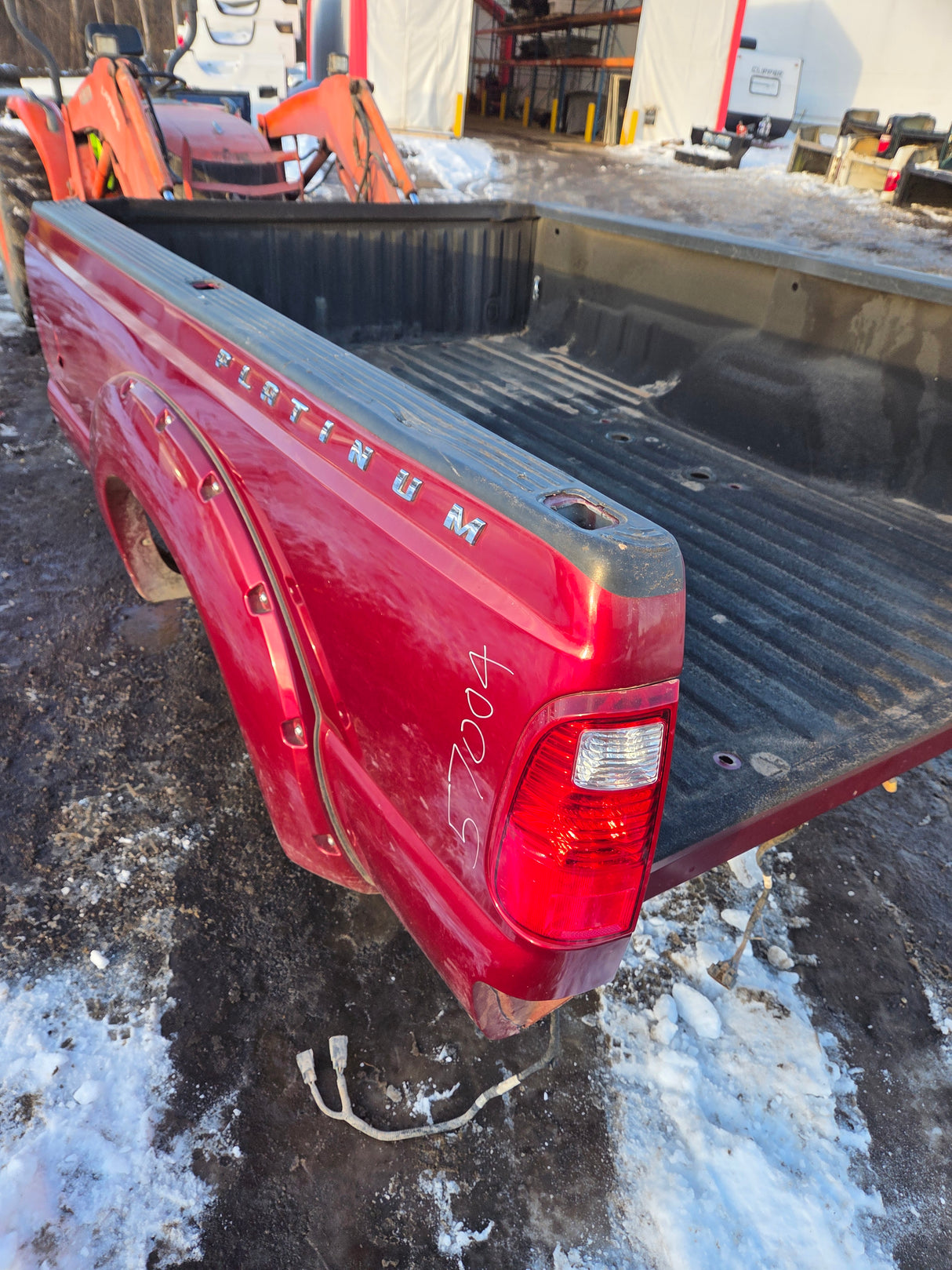 2011-2016 Ford F250 F350 Super Duty 8' Long Bed Truck Bed - Ruby Red