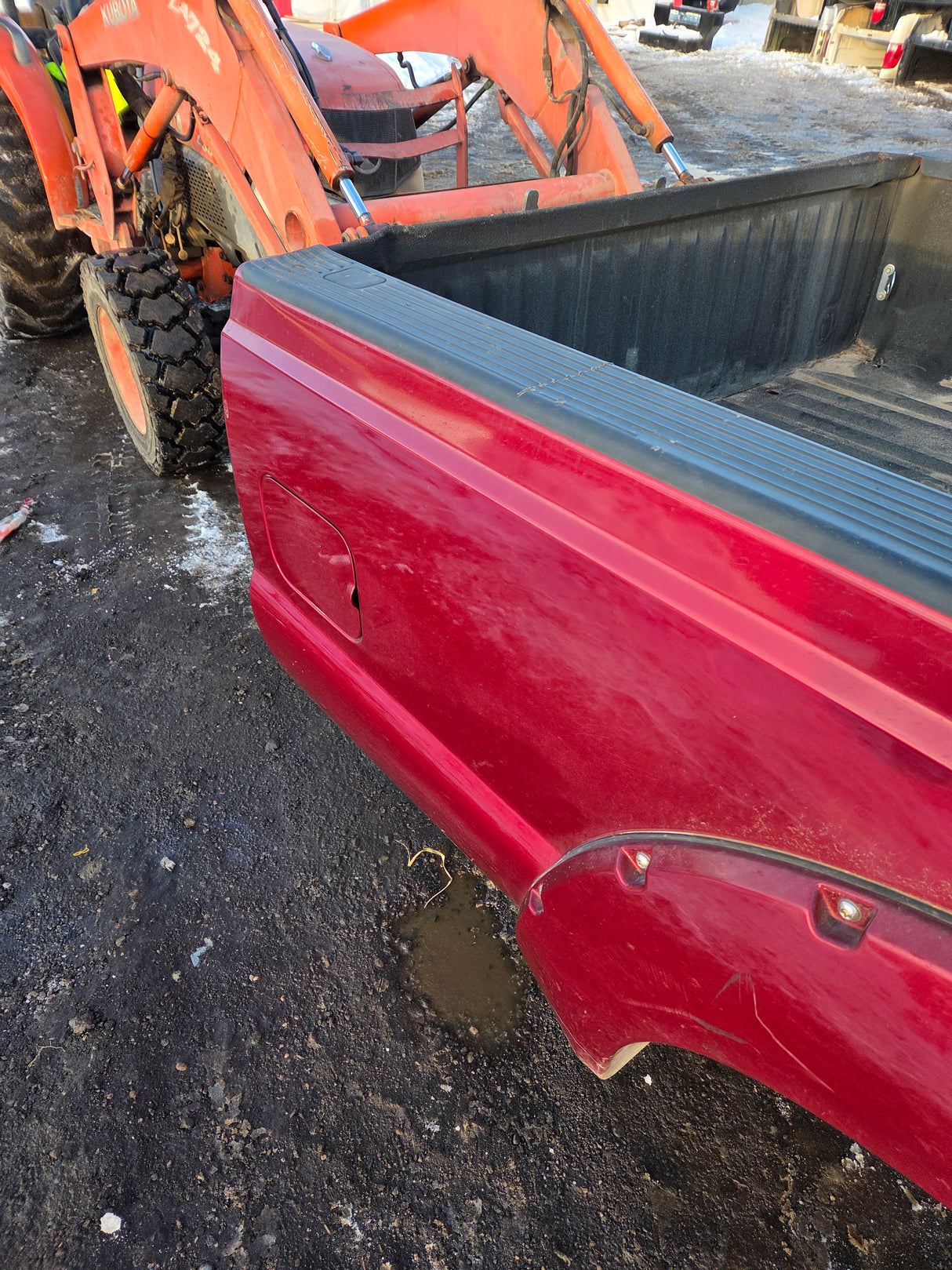 2011-2016 Ford F250 F350 Super Duty 8' Long Bed Truck Bed - Ruby Red