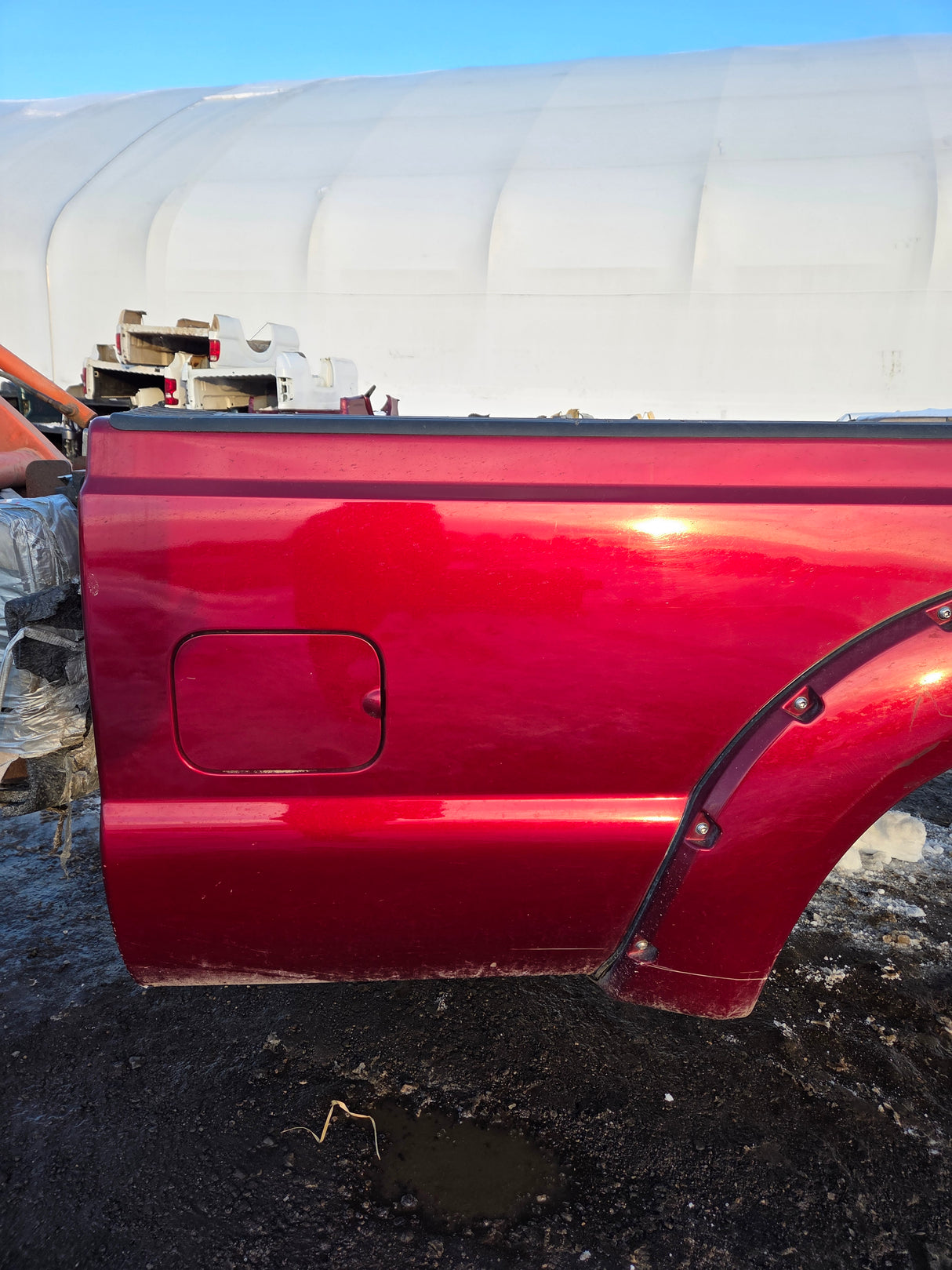 2011-2016 Ford F250 F350 Super Duty 8' Long Bed Truck Bed - Ruby Red