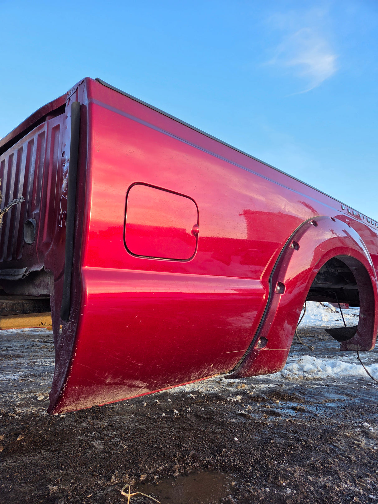 2011-2016 Ford F250 F350 Super Duty 8' Long Bed Truck Bed - Ruby Red