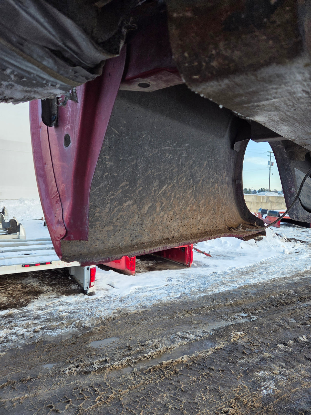 2011-2016 Ford F250 F350 Super Duty 8' Long Bed Truck Bed - Ruby Red